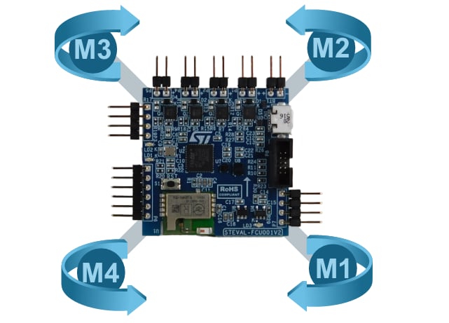 STMicroelectronics STEVAL-DRONE02 Mini Drone Companion Kit